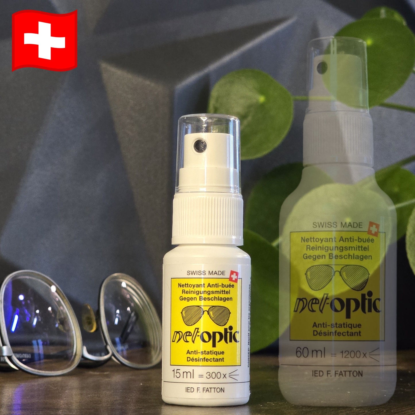 Anti-Buée 4-en-1 Swiss Made